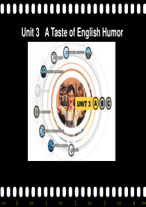 邵 Unit 3 a taste of english humor Reading阅读课件