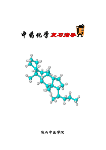 中药化学复习指导