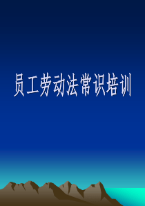 劳动合同法常识培训模板