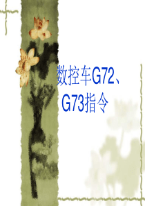 数控车G72、G73祥解