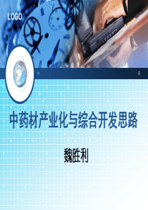 中药材产业发展思路（PPT39页)