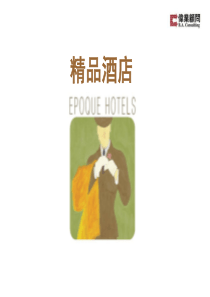 【房地产】伟业顾问：精品酒店boutiquehotel