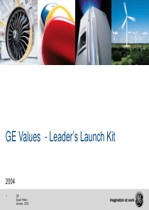 GE Leader training material