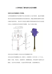 三分钟轻松了解电容式水位传感器