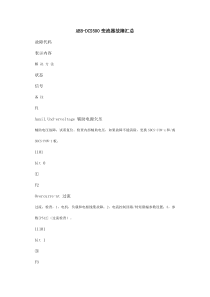 ABB DCS500故障汇总