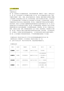 公司车辆管理档案