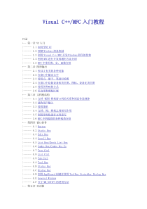 Visual_C++MFC入门教程