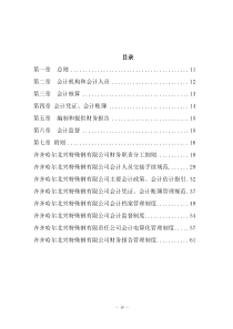 【齐齐哈尔北兴特殊钢有限责任公司-会计制度】（DOC60页）