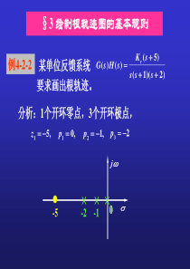 根轨迹绘制的基本法则