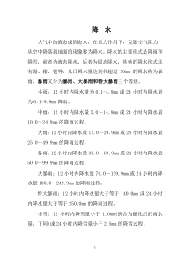 2.降水、蒸发、径流基本知识分析