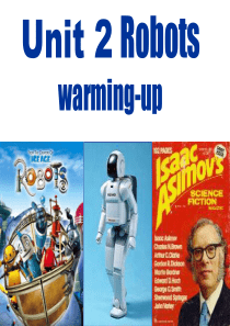 unit2-Robots-warming-up(公开课)