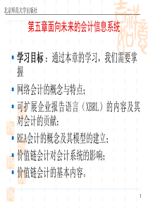 《会计信息化教程》第五章：面向未来的会计信息系统