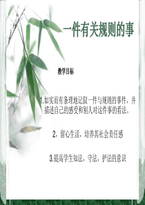 一件有关规则的事__课件__作文指导