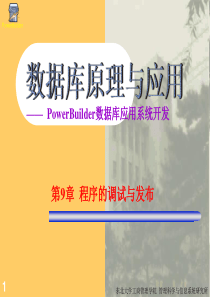 PBchap09 第9章  程序的调试与发布