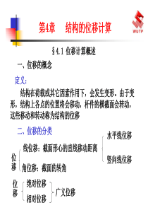 结构力学课件--第4章 静定结构的位移计算