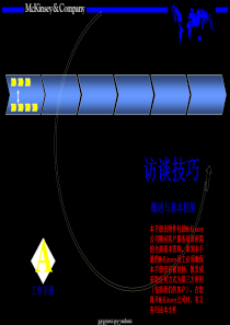 麦肯锡公司的内部培训：访谈技巧