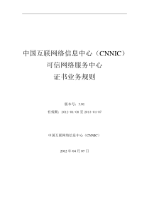 中国互联网络信息中心(CNNIC)