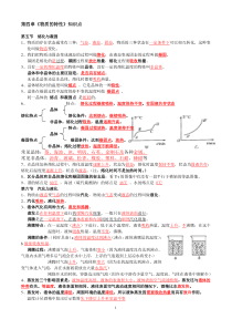 浙教版七年级上册科学第四章5-8节知识点复习答案