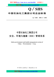 中国石油化工集团公司企业标准(PDF20页)