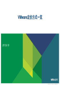 VMware 产品报价