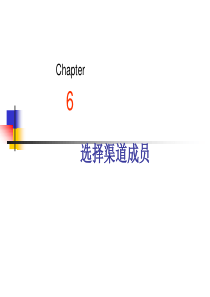 分销渠道管理 - 广东外语外贸大学