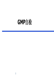 兽药GMP自检体系