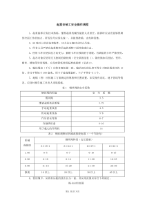 起重安装工安全操作规程