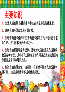 中考总复习光学专题ppt课件