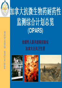 加拿大抗微生物药耐药性监测综合计划总览(CIPARS)-