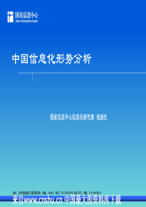 中国信息化形势分析（PPT 36页）