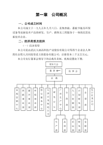 公司概况