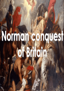 norman conquest诺曼征服英国