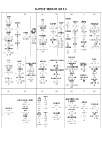 北京中医药大学 XXXX-XXXX学年第二学期研究生课程表