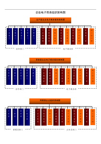 电商运营必备资料《企业电子商务组织架构图》