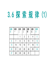 探索规律说课课件(第一课时)