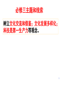 1 中国传统文化主流思想的演变