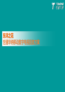 东之花世通华纳移动数字电视投放方案