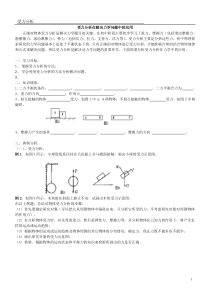 初中物理受力分析