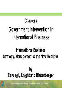 国际商务International Business_Week 5 Lecture (Chapter