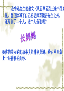 阿长与山海经优秀课件PPT