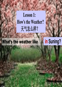 八年级英语下册Unit1-Lesson-1(新冀教版)精选教学PPT课件