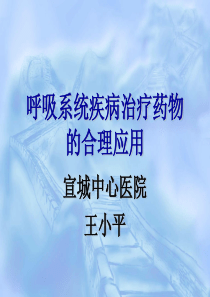 呼吸系统疾病治疗药物的合理应用