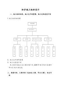 48初步施工组织计划