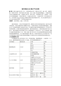 城市规划GIS展示平台实例