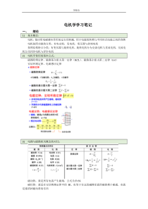 电机学学习笔记