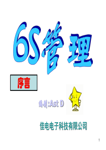 6S培训教材完全资料