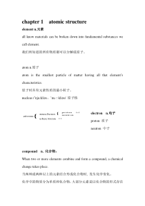 alevel化学常用单词汇总