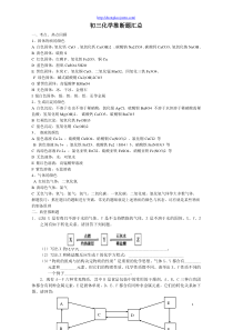 初三化学推断题汇总