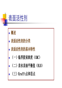 临界胶束浓度CMC