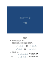 中级微观经济学现代观点31重点